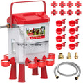 Automatic Chicken Waterer with Float Valve, 3 Gallons O478