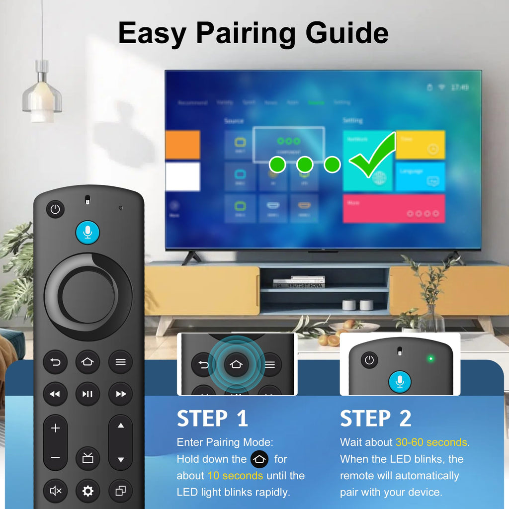 Remote Voice Replacement for Fire Stick Smart TVs Z55970