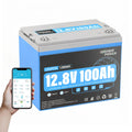 12.8V 100Ah LiFePO4 Battery with 150A BMS O906
