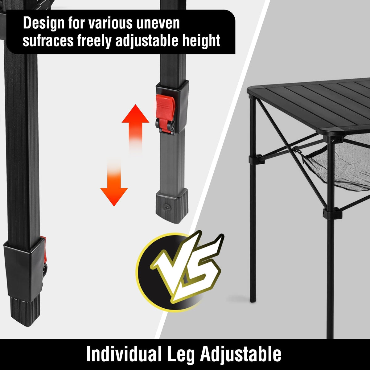 Folding Camping Aluminum Table W60764