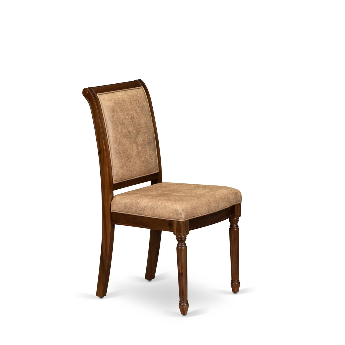 9 Piece Dining Table Set with 8 Beige Polyester Chairs I31152