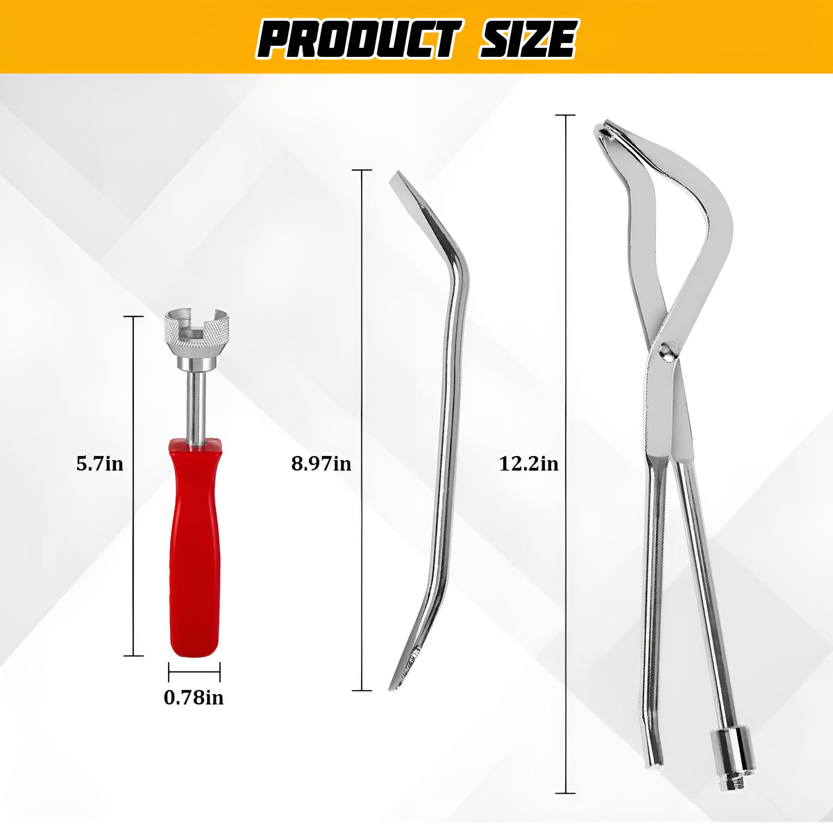 3 Pack Forged Carbon Steel Drum Brake Tool Kit Z840916