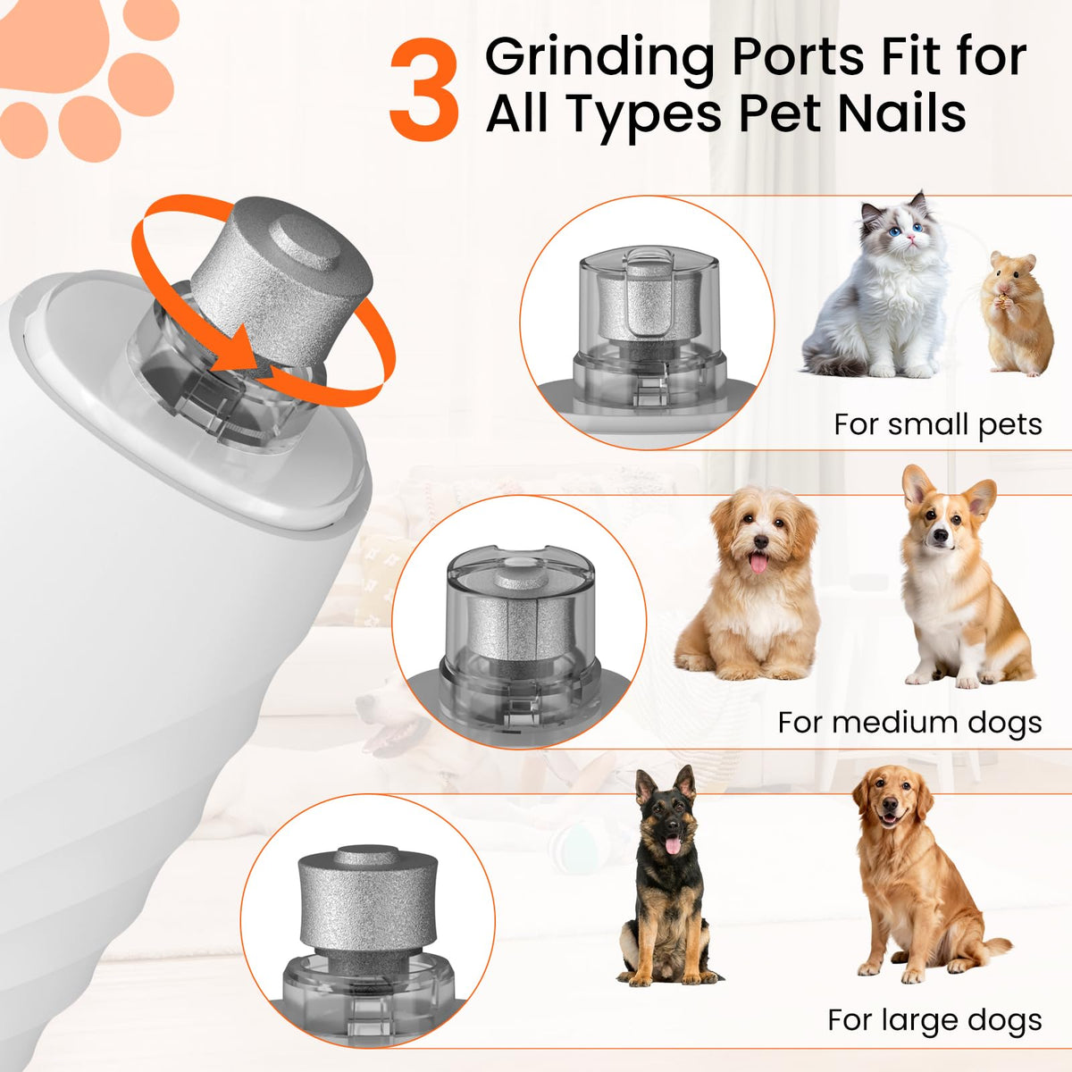 2-in-1 Dog & Cat Nail Clippers and Grinder A68656