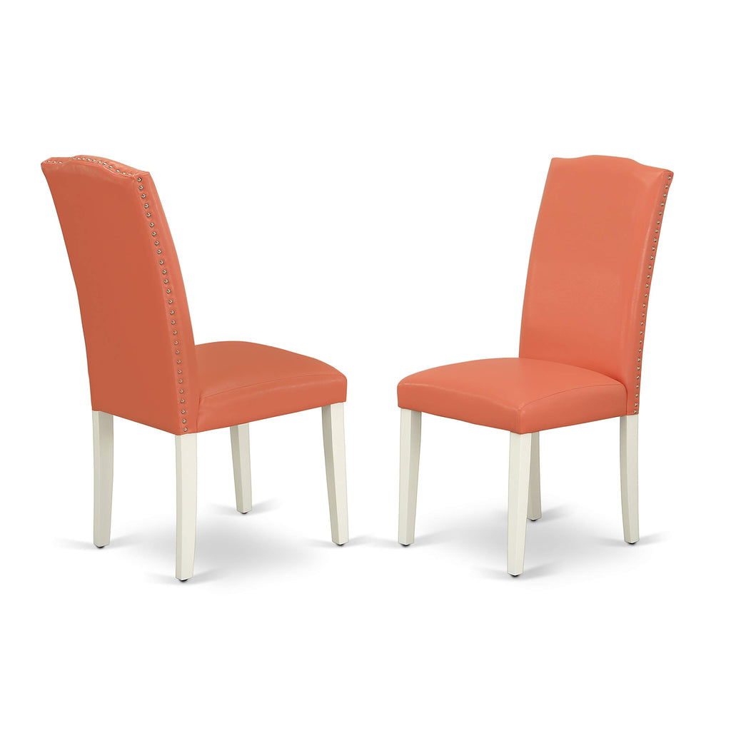 3 Piece Dining Table Set with 2 Faux Leather Chairs T525