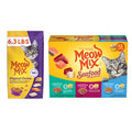 Dry Cat Food and Wet Cat Food Variety Pack B367352