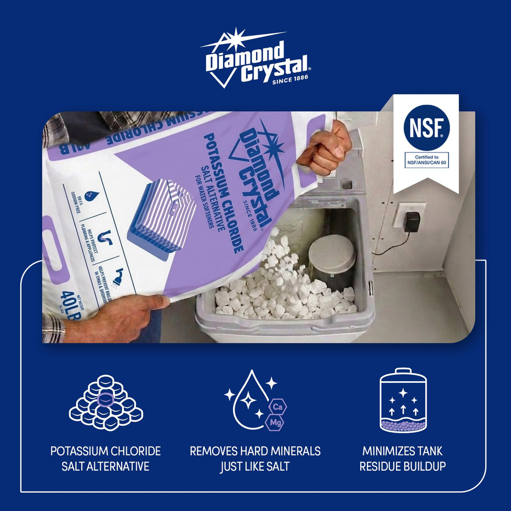 Potassium Chloride Salt Alternative 40 Pounds B83668