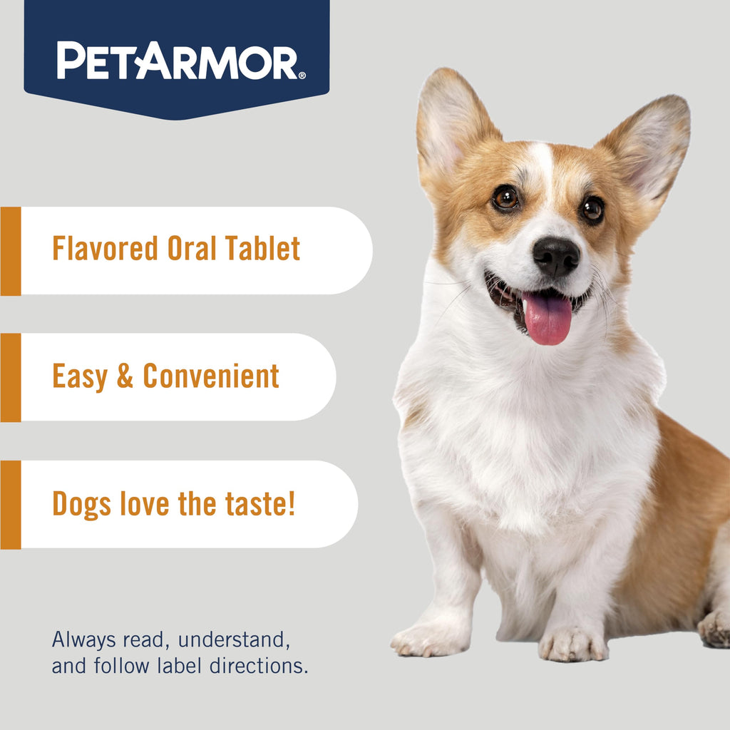 Dog Dewormer Small 6-25 lbs 2-Count Chewable P296958