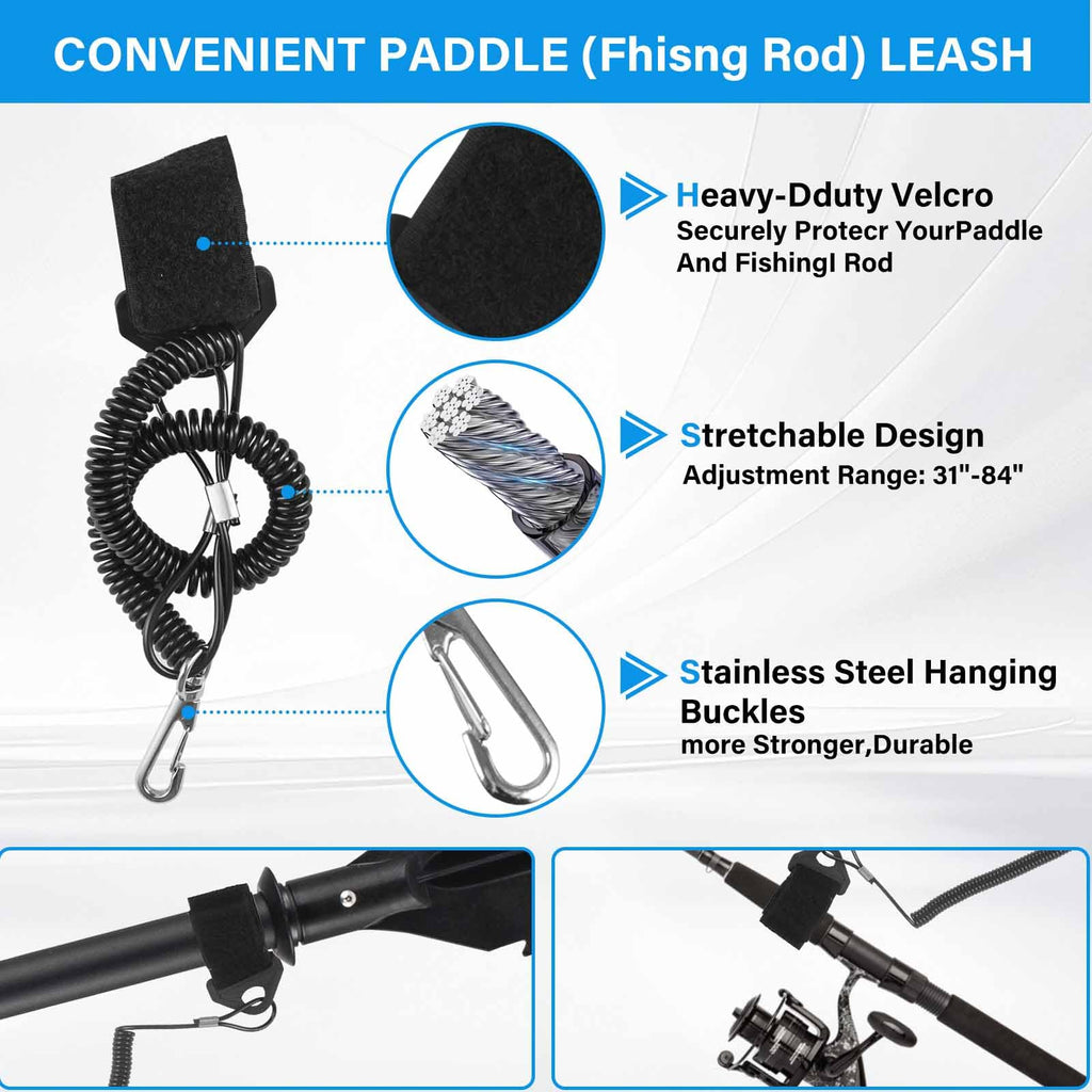 Adjustable Kayak Paddle with Drip Loop I5086