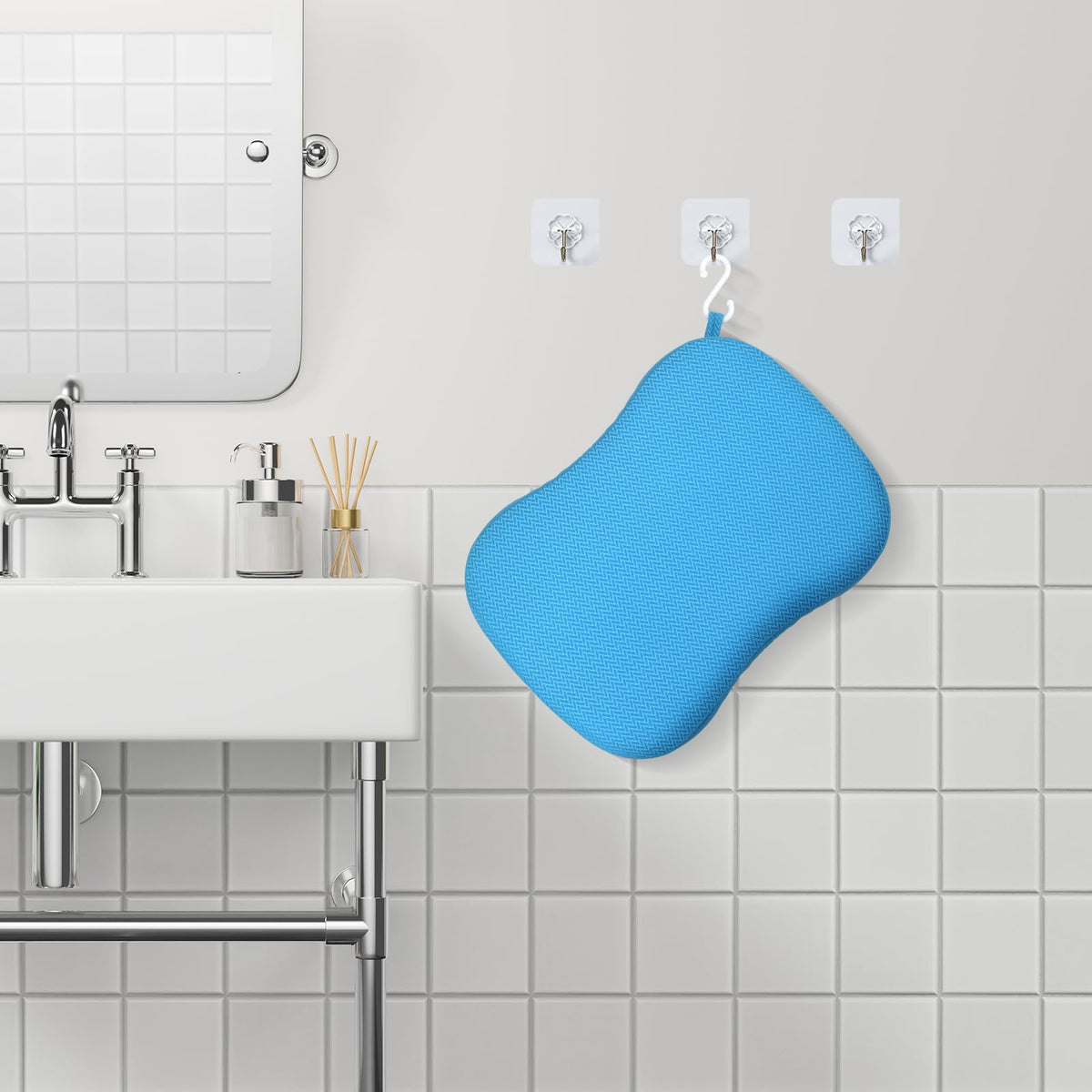 Shower Seat Cushion with Hook L350