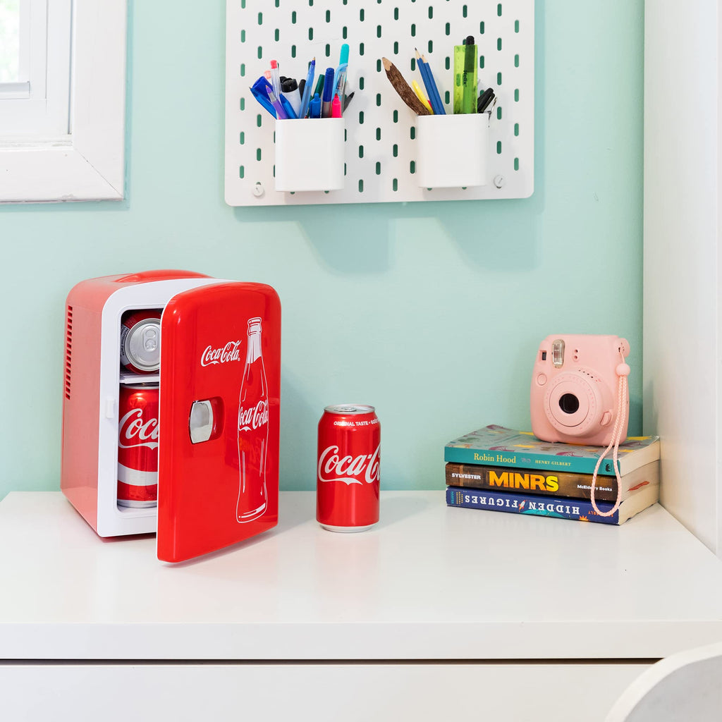 Red 6 Can Mini Fridge P501