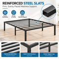 Queen Size Metal Platform Bed Frame D281911