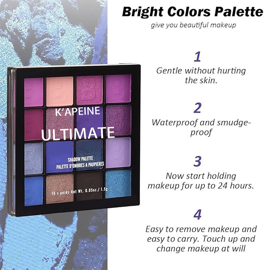 Matte Glitter Eyeshadow Palette V665
