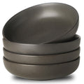 34 oz Stoneware Pasta Bowls Set of 4, Matte Black T423471