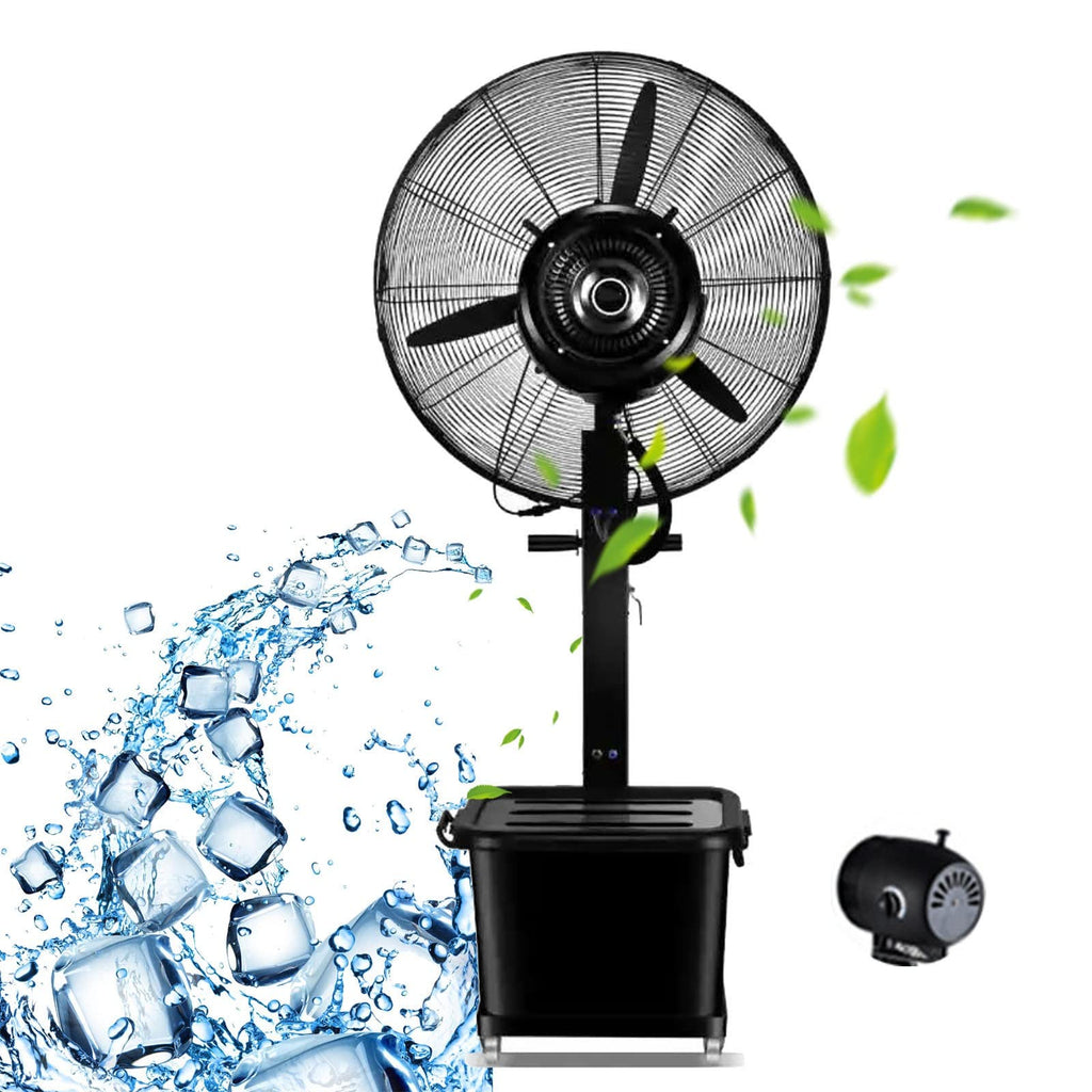 20 Inch High Velocity Metal Floor Fan with 3 Speed Settings M503
