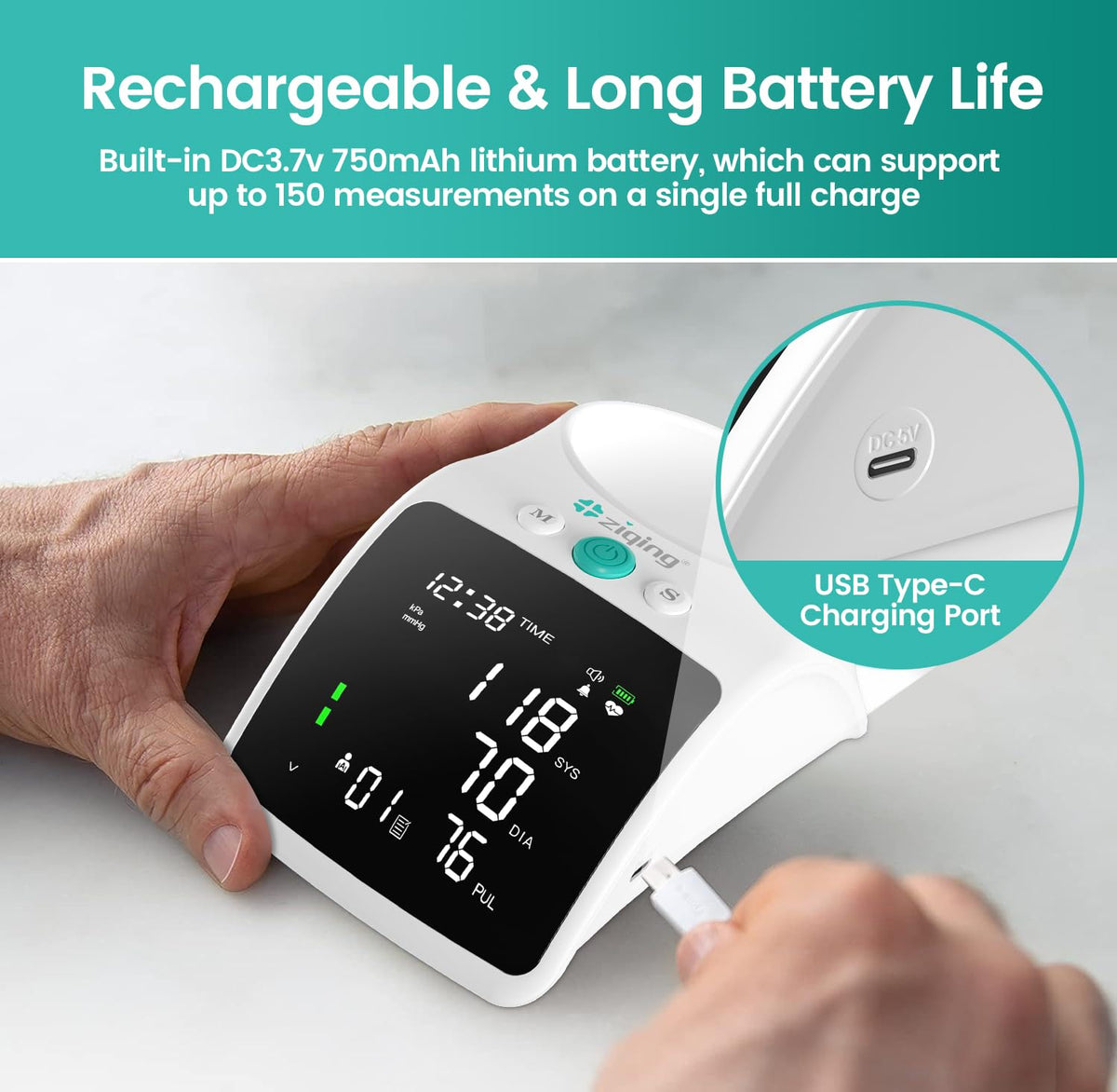 Blood Pressure Monitor with Storage Bag L346