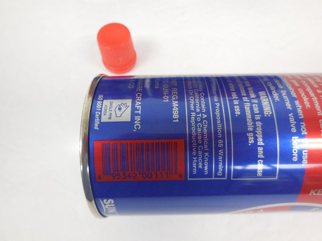 3 Pack 8oz Butane Fuel Can Cartridge K726