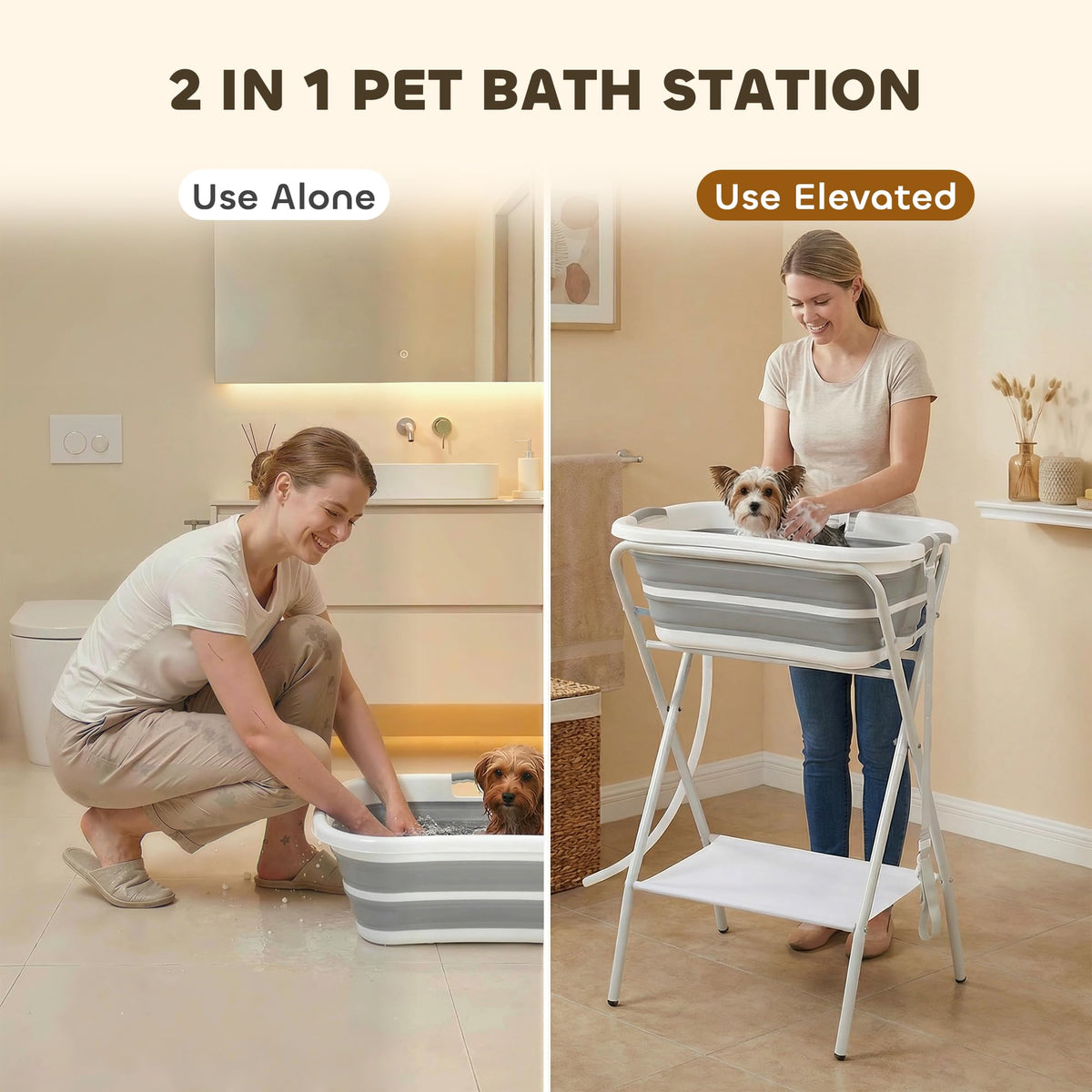 2 in 1 Dog Bath Tub T540