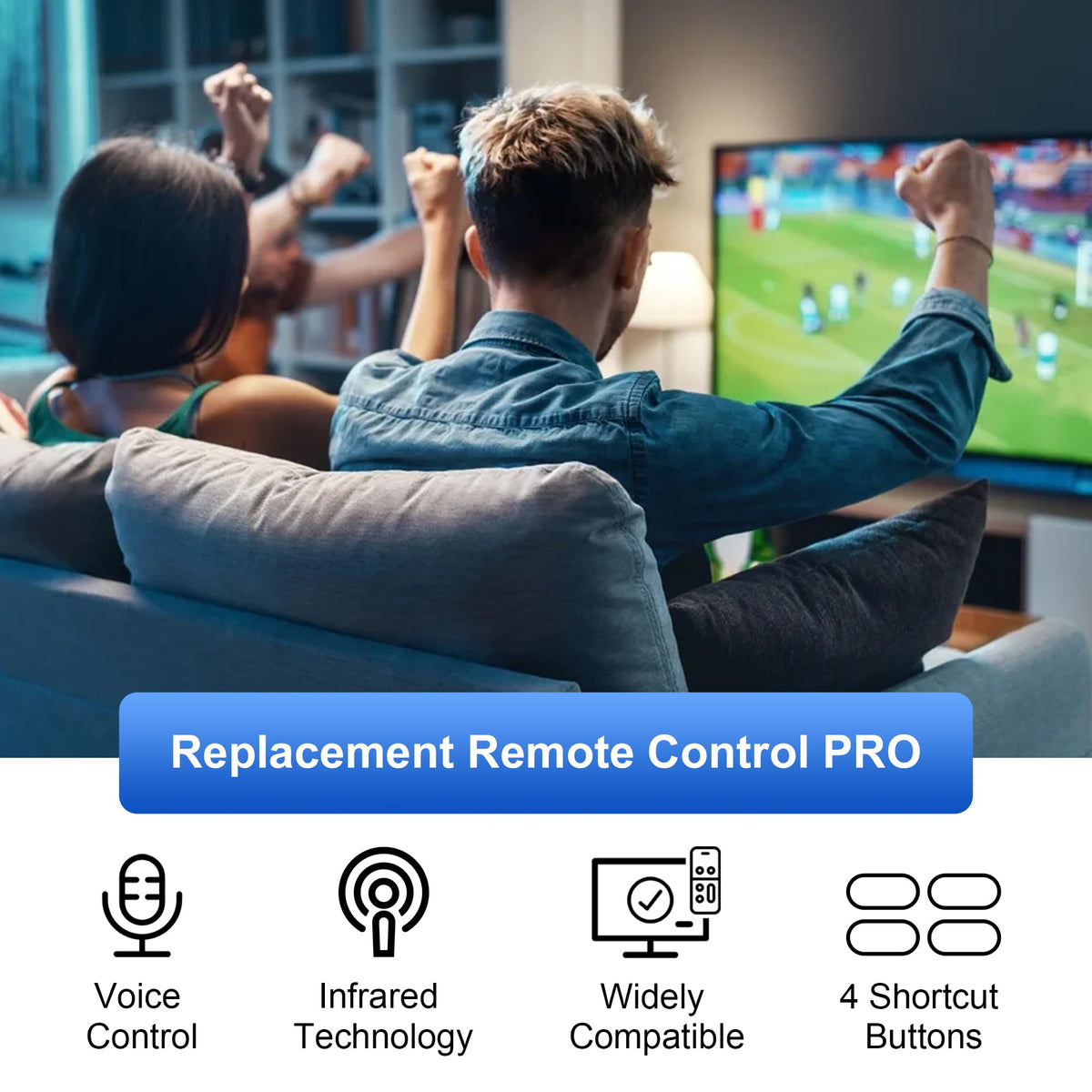 Remote Voice Replacement for Fire Stick Smart TVs Z55970