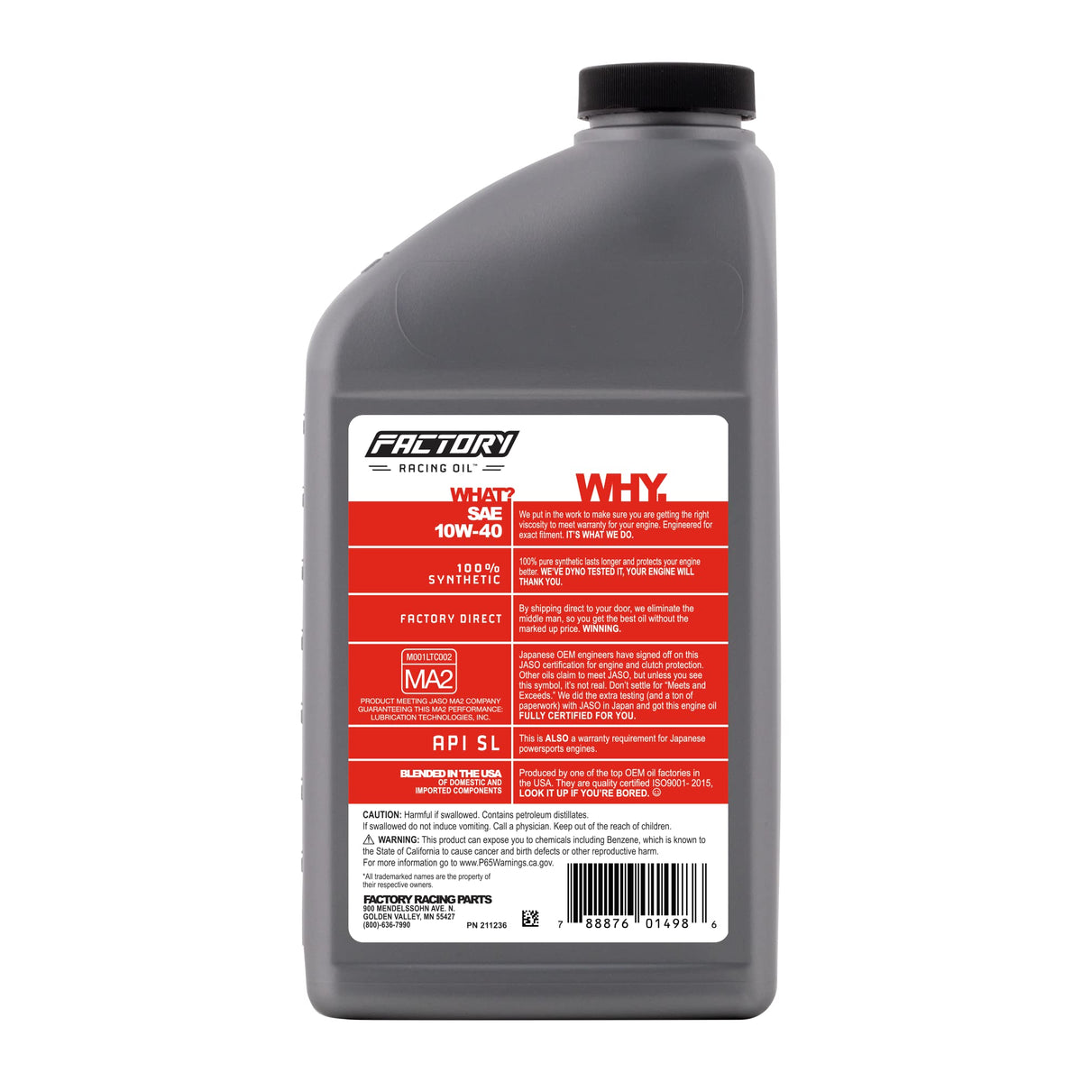 Oil Change Kit compatible with Kawasaki KEF300, KLF300 Y631