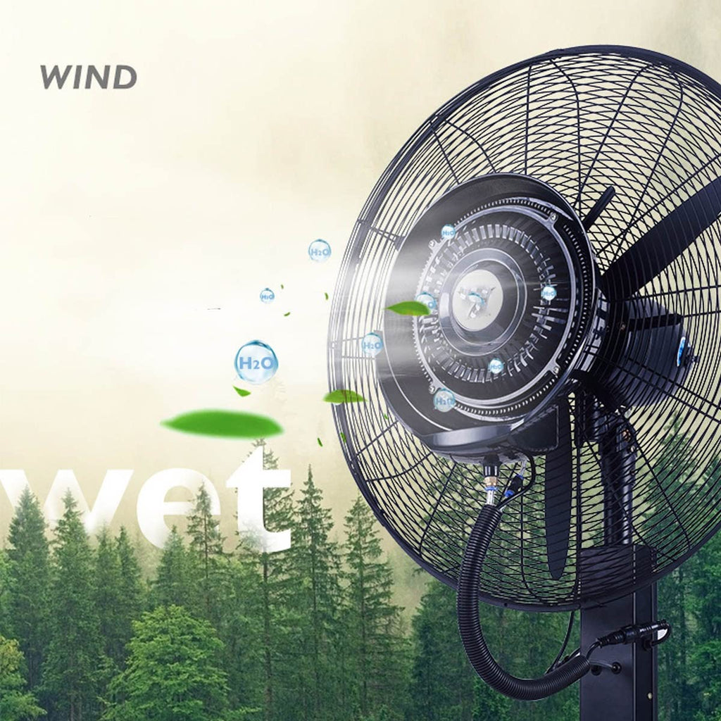 20 Inch High Velocity Metal Floor Fan with 3 Speed Settings M503