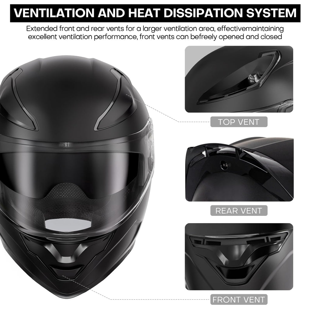 Modular Motorcycle Helmet with Bluetooth B390