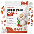 1200 mg Odorless Aged Garlic Extract Softgels with CoQ10 Ubiquinol & Vitamin K2, 120 Softgels Y578