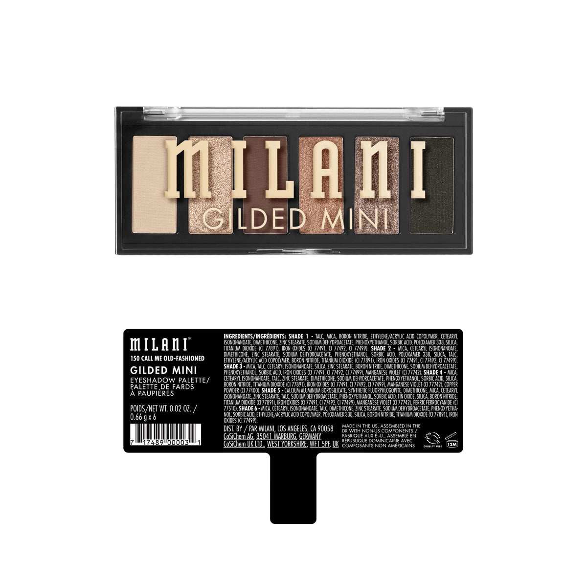Mini Eyeshadow Palette Makeup D6024