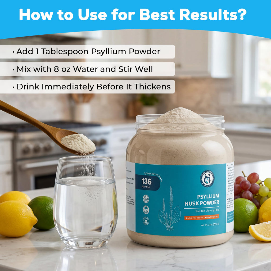 Psyllium Husk Powder 1.5lb K550