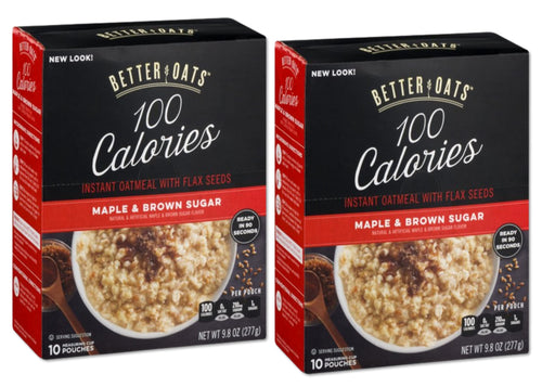 100 Calorie Instant Oatmeal Bundle with Flax Seed G68933