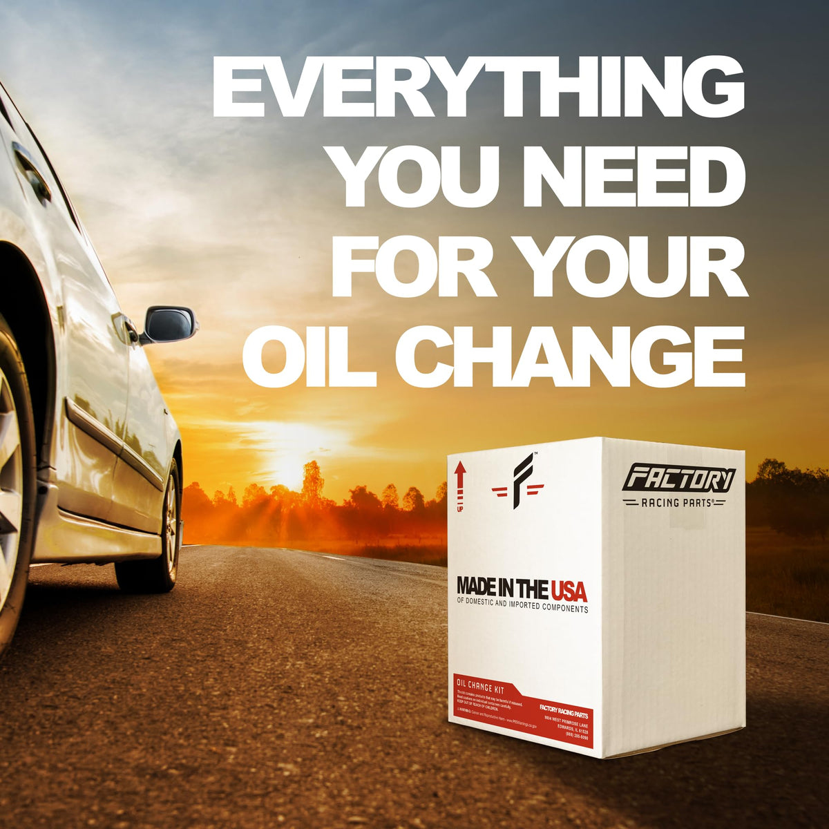 Oil Change Kit compatible with Kawasaki KEF300, KLF300 Y631