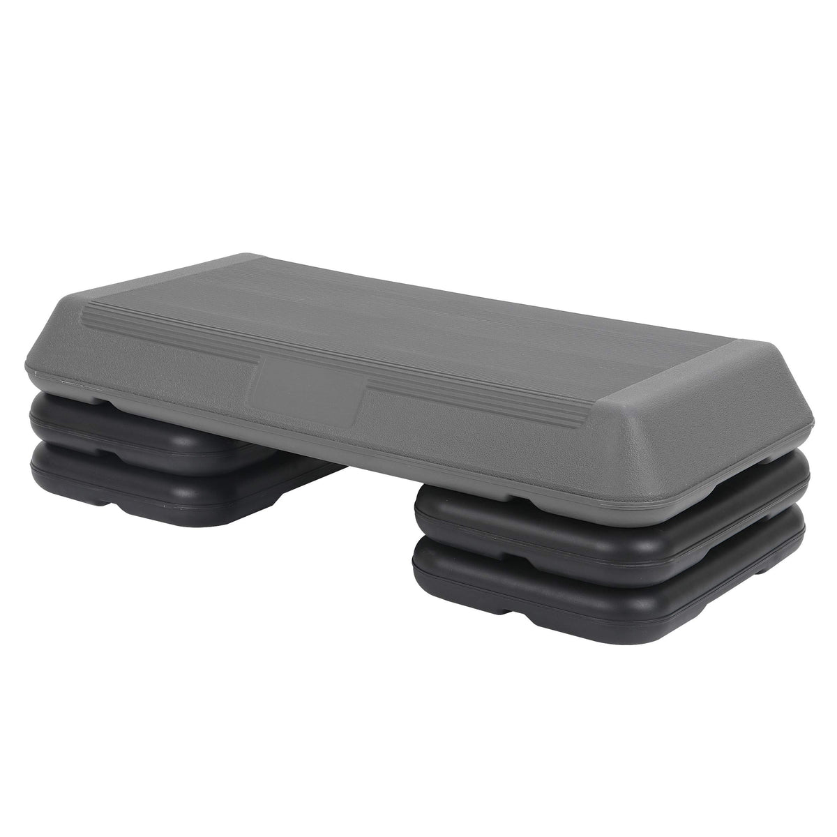28.5'' Adjustable Exercise Step Platform with 4 Stackable Risers Q146048