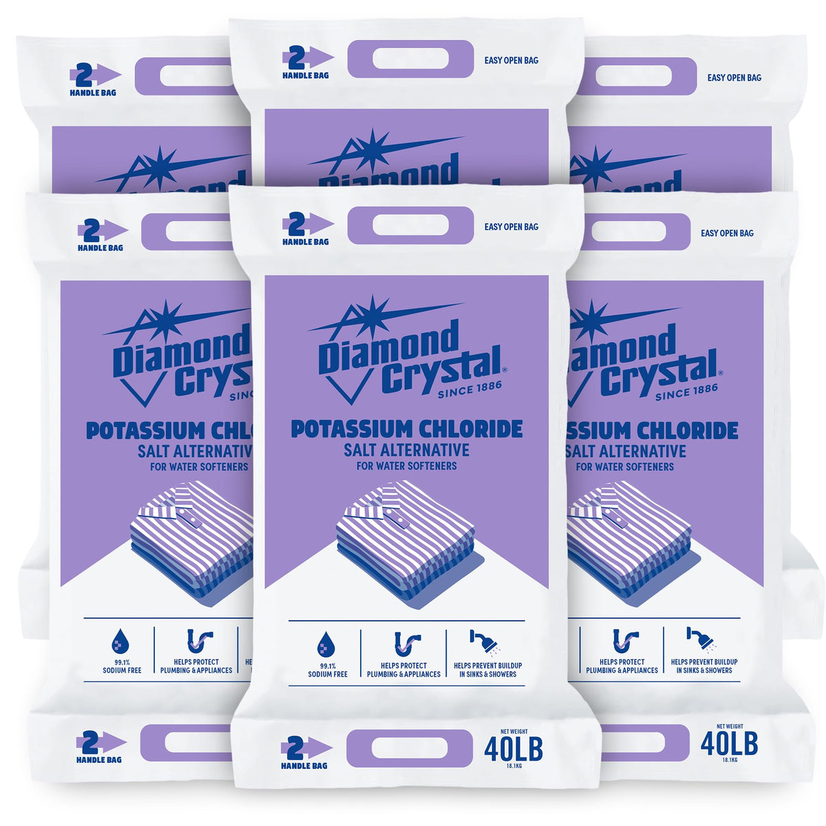 Potassium Chloride Salt Alternative 40 Pounds B83668