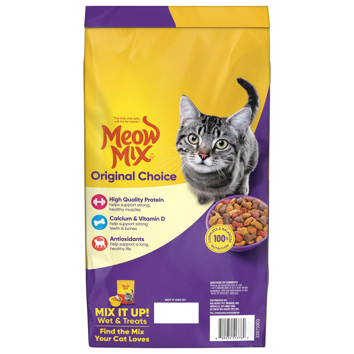 Dry Cat Food and Wet Cat Food Variety Pack B367352