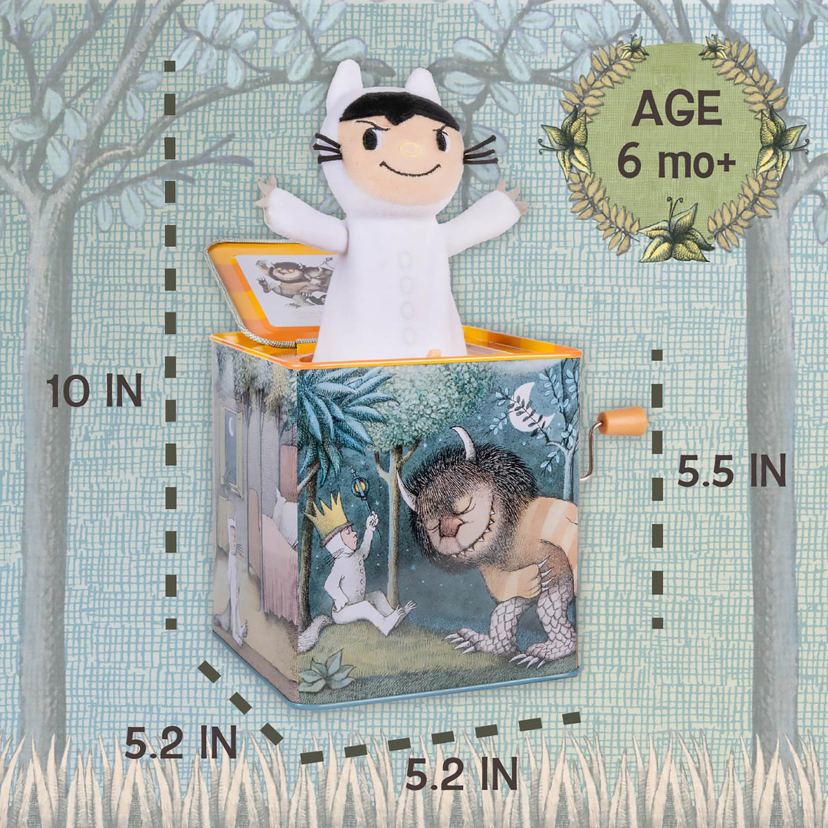 Musical Jack-in-The-Box Toy Y543010