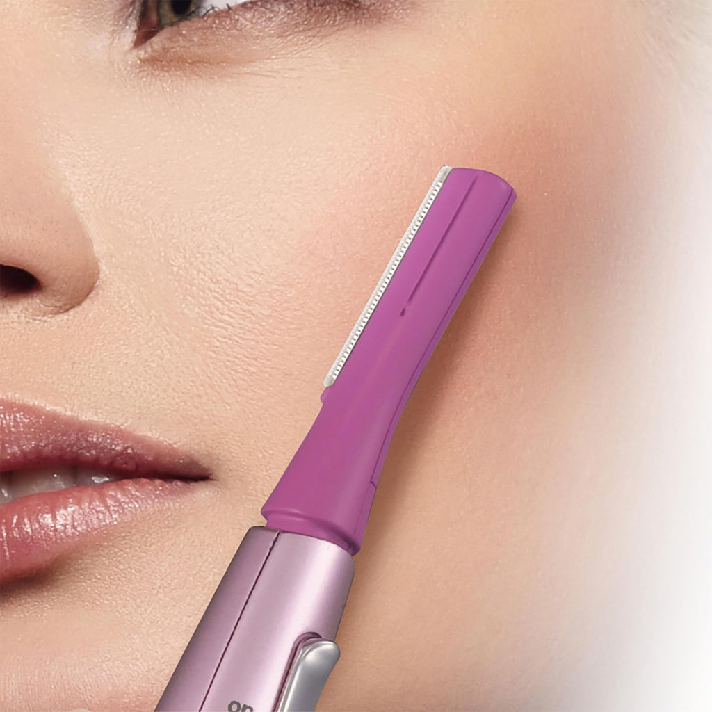Women’s Facial Hair Remover and Eyebrow Trimmer with Pivoting Head B330701