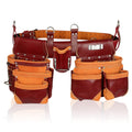 Maroon Leather Tool Belt H37442