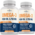 Triple Strength Omega 3 Fish Oil 3750 mg EPA & DHA 180 Count K774887