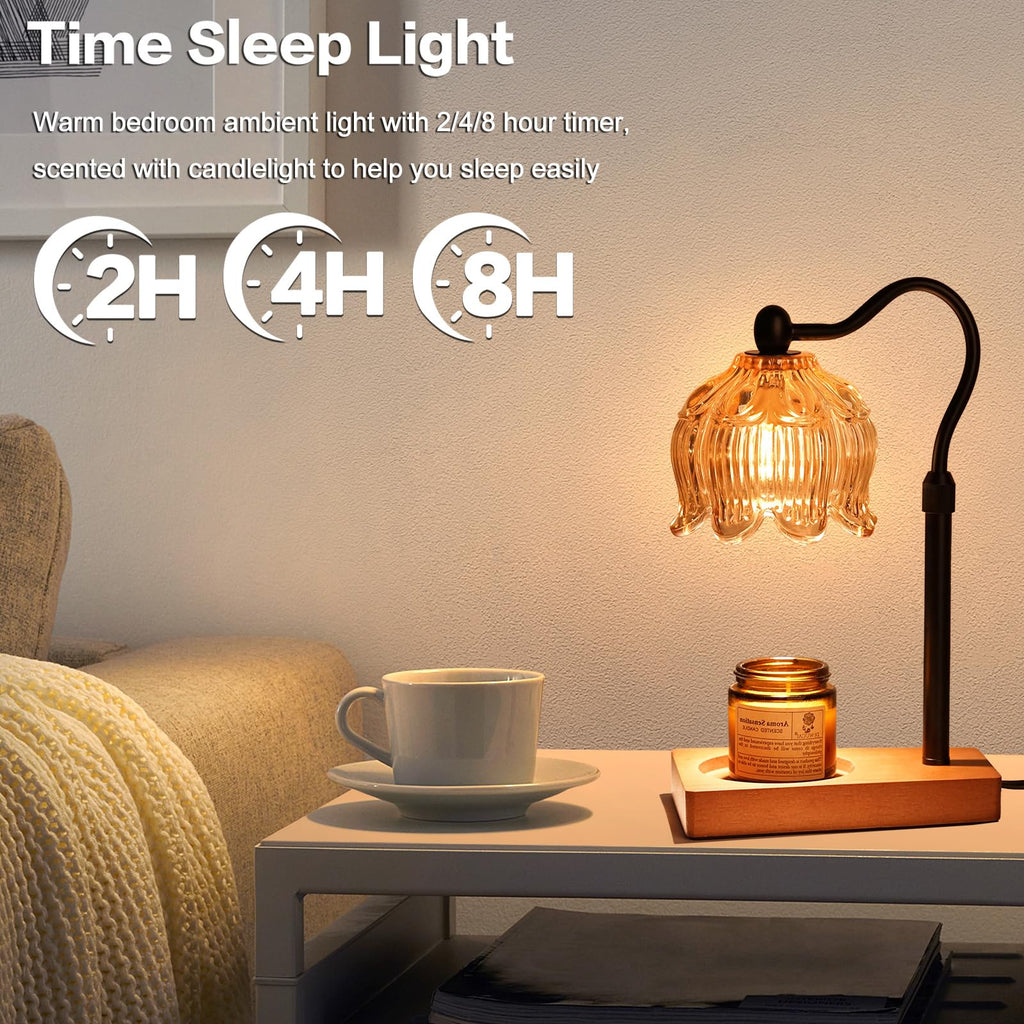 Adjustable Dimmable Candle Warmer Lamp with Timer T158559