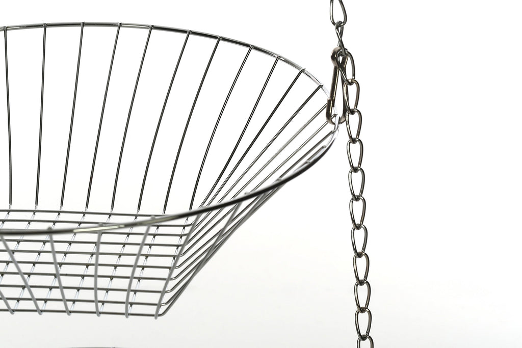 3-Tier Chrome Hanging Baskets S945