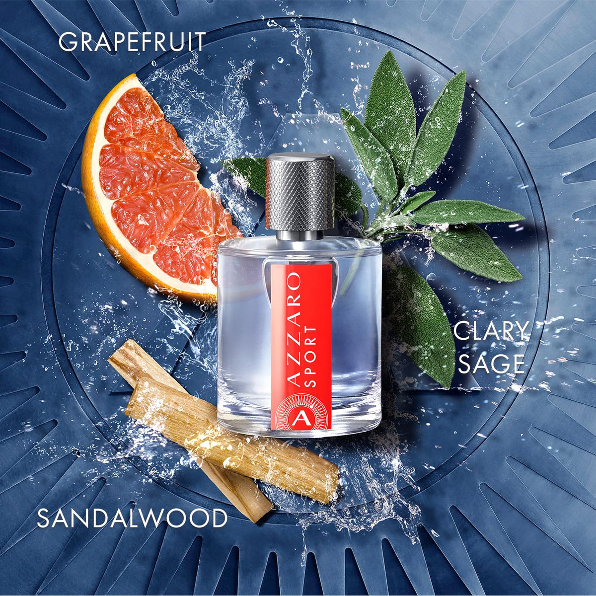 Eau de Toilette Citrus Aromatic Woody Fragrance 3.4 Fl Oz L7187