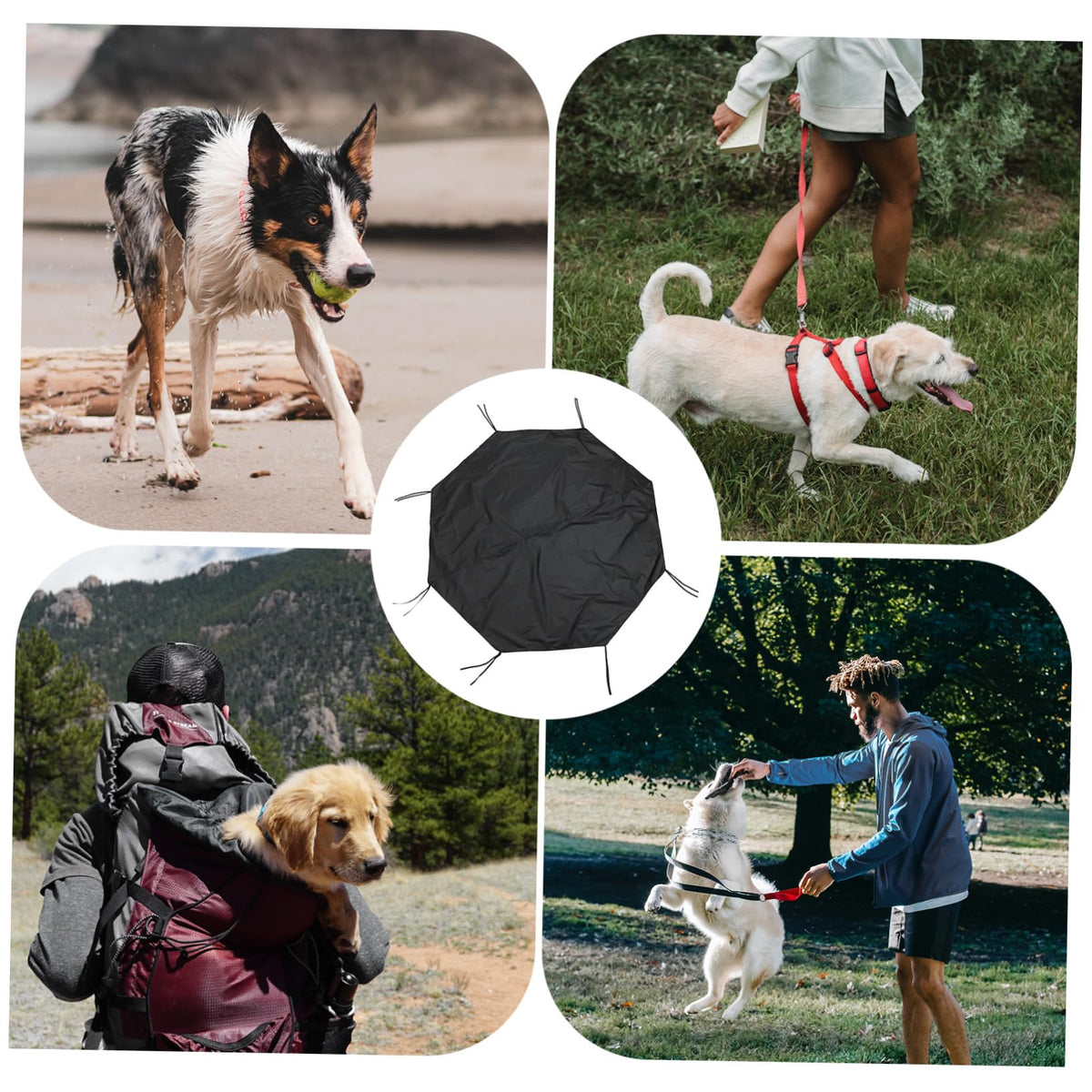 Waterproof Heavy Duty Oxford Dog Playpen Cover F68794