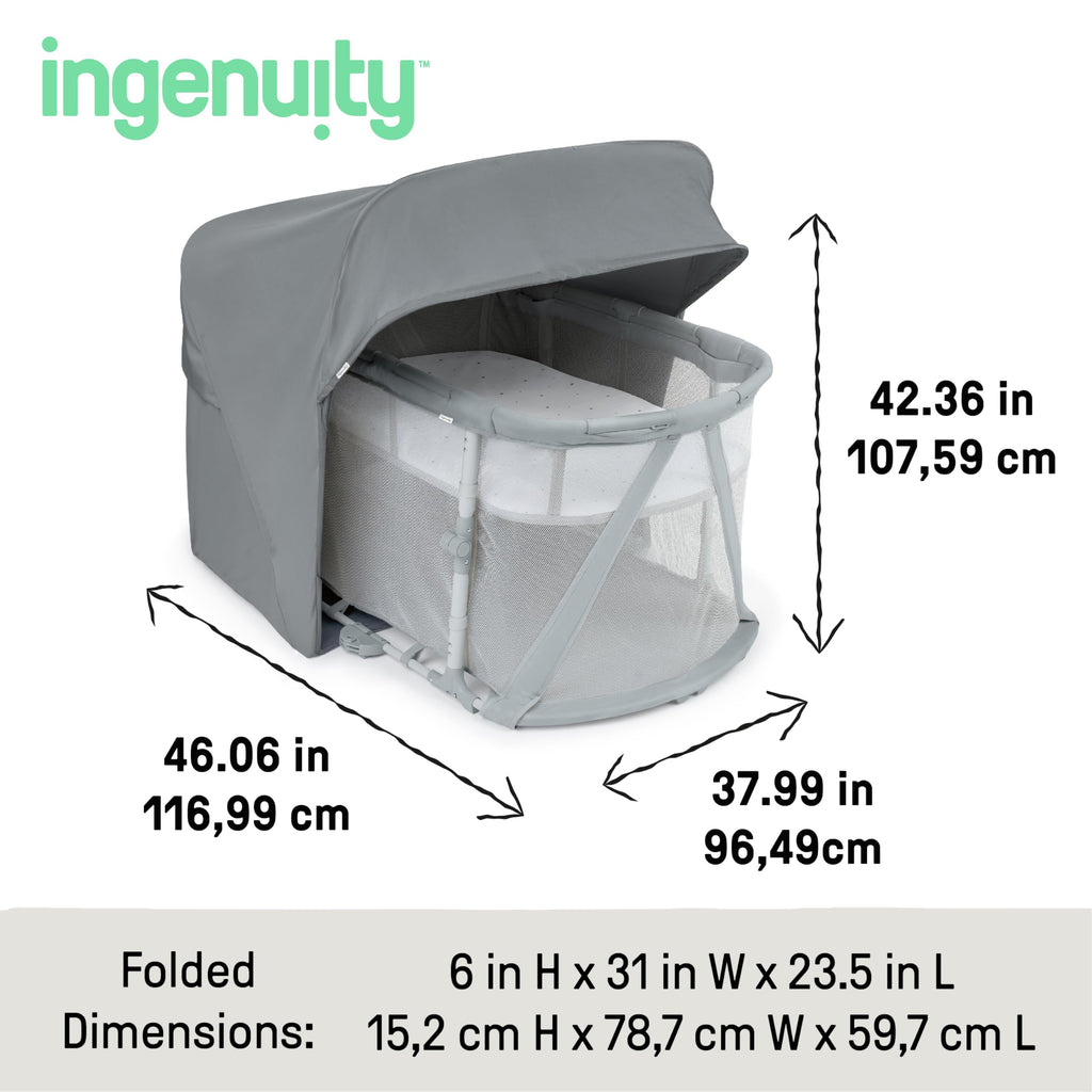 3-in-1 Portable Bassinet & Playard B4950