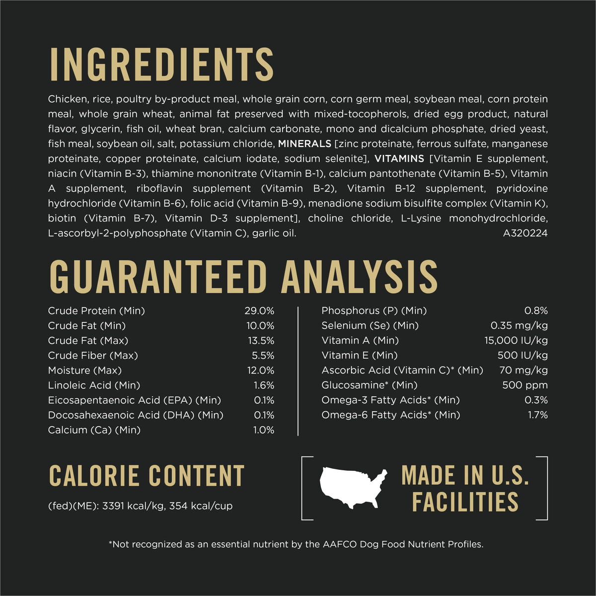 Adult Weight Management Dry Dog Food Chicken 6 lb V92384
