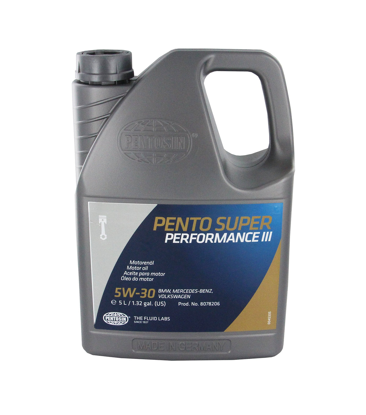 5W-30 Full Synthetic Motor Oil 5 Liter J956