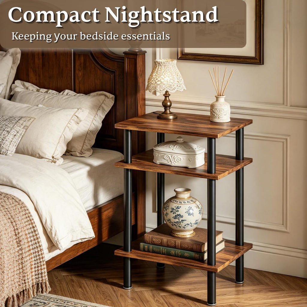 3-Tier Metal Side Table O7330