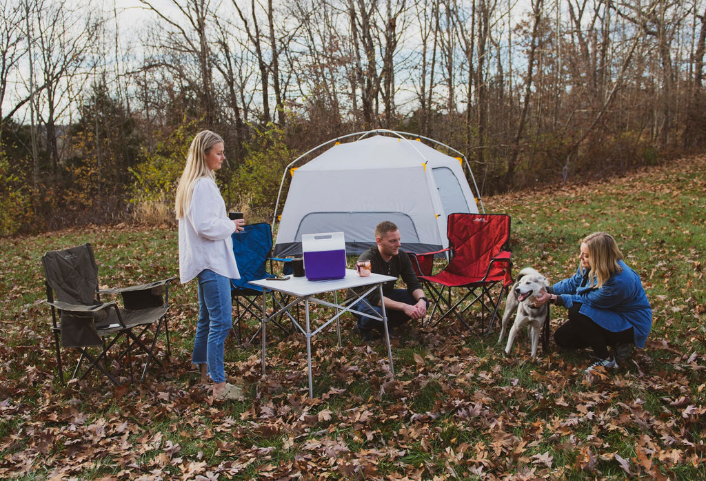 Aluminum Roll-Top Camp Table W298624