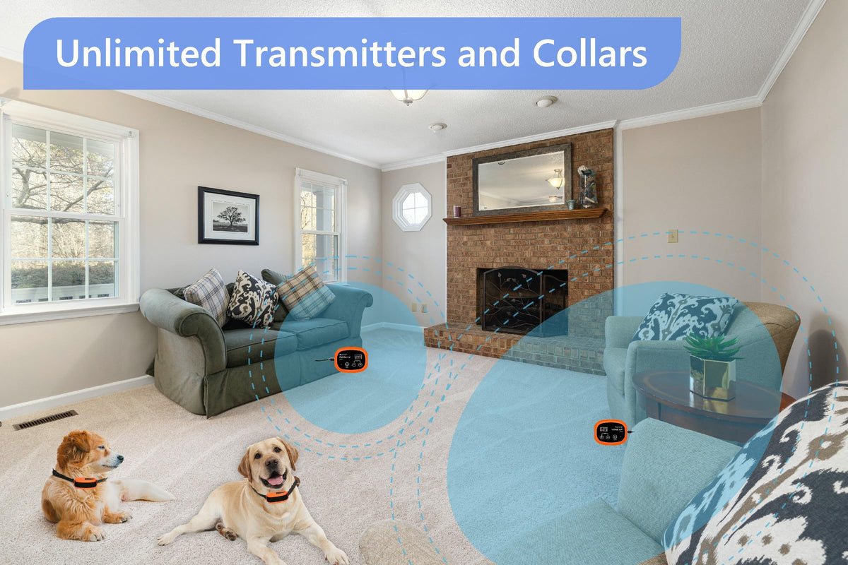 Wireless Indoor Electric Pet Barrier for 2 Dogs X385