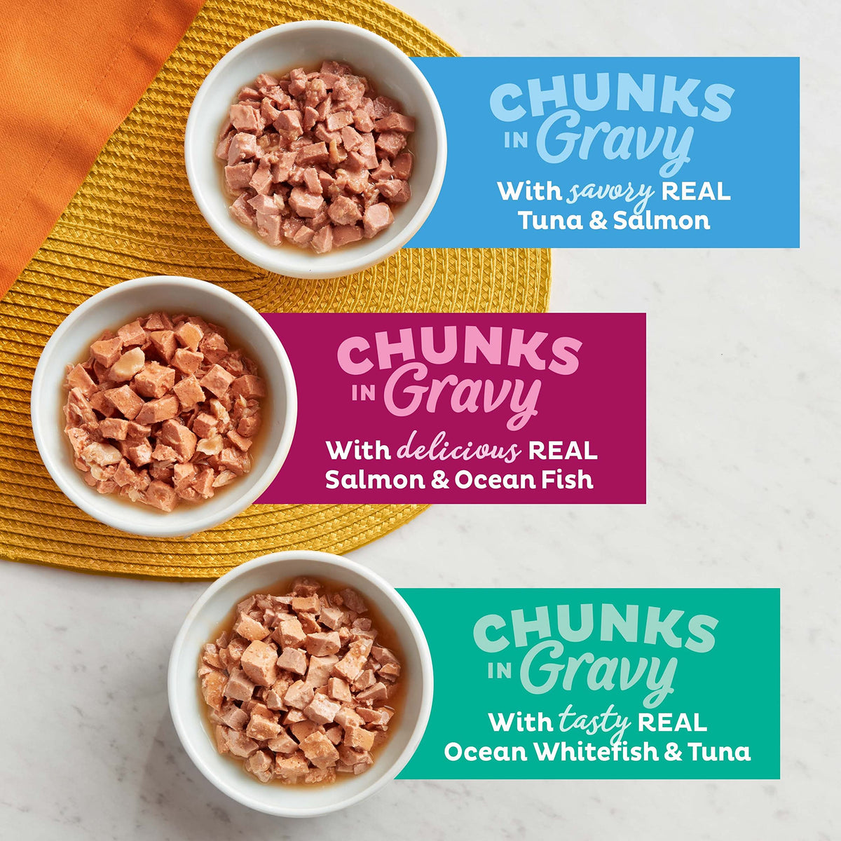 Dry Cat Food and Wet Cat Food Variety Pack B367352
